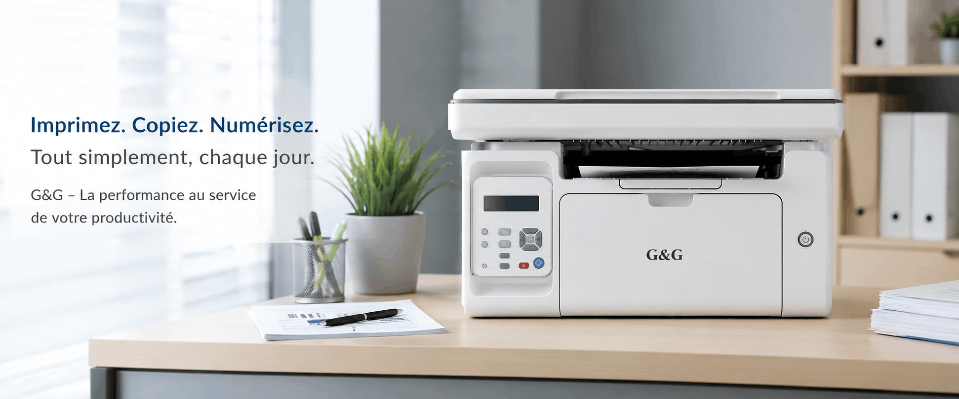 Imprimante G&G Laser Multifonction A4 3-en-1 au meilleur prix en Tunisie